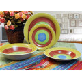 KC-00058 Haonai Goodlooking 16pcs ceramic dinnerware set